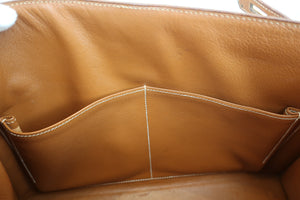 HERMES／エルメス ケリー32 ピグスキン ナチュラル 〇W刻印 ショルダーバッグ 700050194