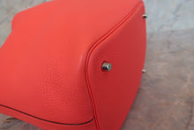 将图片加载到图库查看器，HERMES PICOTIN LOCK MM Clemence leather Rose texas Y刻印 Hand bag 700100147
