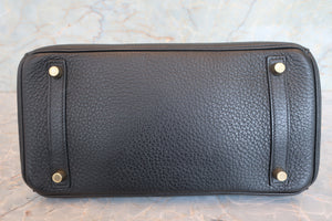 HERMES／エルメス バーキン30 トリヨンクレマンス ブラック □K刻印 ハンドバッグ 700090140