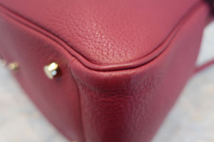 HERMES／エルメス リンディ34 トリヨンクレマンス ルビー □O刻印 ショルダーバッグ 700070016