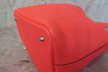 将图片加载到图库查看器，HERMES PICOTIN LOCK MM Clemence leather Rose texas Y刻印 Hand bag 700100147
