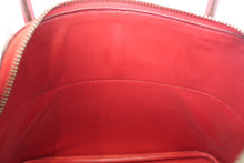 将图片加载到图库查看器，HERMES／BOLIDE 27 Graine Couchevel leather Rouge vif 〇Z刻印 Shoulder bag 600080121
