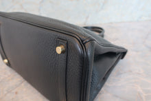 將圖片載入圖庫檢視器 HERMES／エルメス バーキン30 トリヨンクレマンス ブラック □K刻印 ハンドバッグ 700090140
