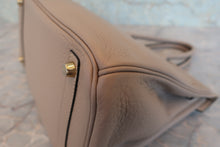 将图片加载到图库查看器，HERMES BIRKIN 30 Clemence leather Gris tourterelle □K刻印 Hand bag 800080062
