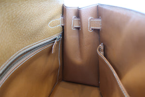 HERMES／エルメス ケリー32 ピグスキン ナチュラル 〇W刻印 ショルダーバッグ 700050194