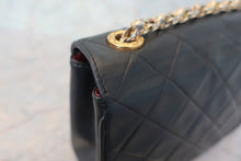 画像をギャラリービューアに読み込む, CHANEL/シャネル マトラッセチェーンショルダーバッグ ラムスキン ブラック/ゴールド金具 ショルダーバッグ 800010054
