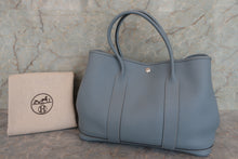 画像をギャラリービューアに読み込む, HERMES／エルメス ガーデンパーティPM ネゴンダ ブルーリン トートバッグ □Q刻印 トートバッグ 700080070
