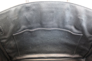 HERMES／エルメス バーキン30 トリヨンクレマンス ブラック □K刻印 ハンドバッグ 700090140