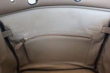将图片加载到图库查看器，HERMES BIRKIN 30 Clemence leather Gris tourterelle □K刻印 Hand bag 800080062
