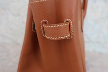 画像をギャラリービューアに読み込む, HERMES／エルメス オータクロア32 クシュベル ゴールド 〇Y刻印 ハンドバッグ 800020063
