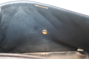 CHANEL Medium Matelasse single flap chain shoulder bag Lambskin Black/Gold hadware Shoulder bag 600050241