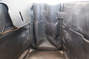 HERMES／エルメス バーキン30 トリヨンクレマンス ブラック □K刻印 ハンドバッグ 700090140