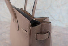 将图片加载到图库查看器，HERMES BIRKIN 30 Clemence leather Gris tourterelle □K刻印 Hand bag 800080062
