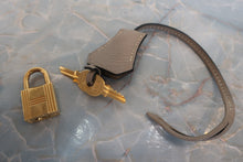 将图片加载到图库查看器，HERMES BIRKIN 30 Clemence leather Gris tourterelle □K刻印 Hand bag 800080062
