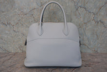 将图片加载到图库查看器，HERMES／BOLIDE 31 Clemence leather Blue pale Z刻印 Shoulder bag 800080156
