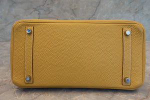 HERMES／エルメス バーキン30 トゴ カリー □L刻印 ハンドバッグ 700070044