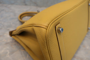 HERMES／エルメス バーキン30 トゴ カリー □L刻印 ハンドバッグ 700070044