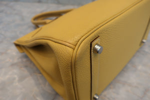 HERMES／エルメス バーキン30 トゴ カリー □L刻印 ハンドバッグ 700070044
