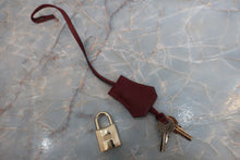 将图片加载到图库查看器，HERMES KELLY 35 Togo leather Rouge H □E刻印 Shoulder bag 600080122
