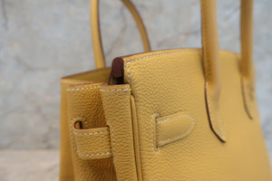 HERMES／エルメス バーキン30 トゴ カリー □L刻印 ハンドバッグ 700070044
