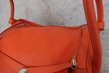 画像をギャラリービューアに読み込む, HERMES／エルメス リンディ34 エバーカラー オレンジ □Q刻印 ショルダーバッグ 600100188
