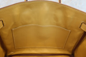 HERMES／エルメス バーキン30 トゴ カリー □L刻印 ハンドバッグ 700070044