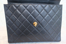 画像をギャラリービューアに読み込む, CHANEL/シャネル マトラッセハンドバッグ キャビアスキン ブラック/ゴールド金具 ハンドバッグ 800010030
