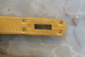 HERMES／エルメス バーキン30 トゴ カリー □L刻印 ハンドバッグ 700070044