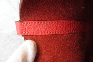 HERMES／エルメス ピコタンロックＭＭ トリヨンクレマンス ローズジャイプール □R刻印 ハンドバッグ 700060094