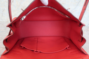 HERMES／エルメス ジプシエール28 トリヨンクレマンス ブーゲンビリア □N刻印 ショルダーバッグ 700030120