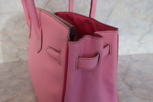 Load image into Gallery viewer, HERMES BIRKIN 30 Personal order Chevre myzore goatskim Pink/Rose tyrien □P Engraving Hand bag 700120073

