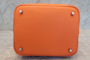 HERMES／エルメス ピコタンロックＭＭ トリヨンクレマンス フー Y刻印 ハンドバッグ 700070051