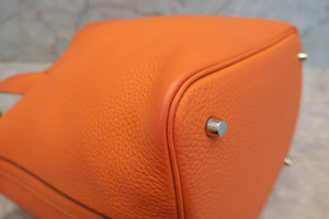 HERMES／エルメス ピコタンロックＭＭ トリヨンクレマンス フー Y刻印 ハンドバッグ 700070051