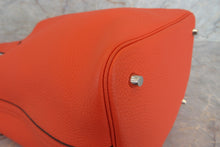 將圖片載入圖庫檢視器 HERMES／エルメス ピコタンロックエクラＭＭ トリヨンクレマンス/ヴォースイフト オレンジポピー/ボルドー A刻印 ハンドバッグ 700060090
