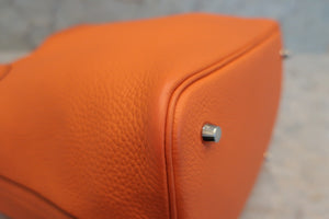HERMES／エルメス ピコタンロックＭＭ トリヨンクレマンス フー Y刻印 ハンドバッグ 700070051