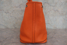 将图片加载到图库查看器，HERMES  GARDEN PARTY PM Negonda leather Orange □N刻印 Tote bag 800050089
