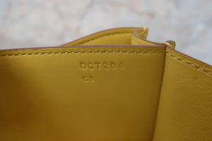HERMES／エルメス コンスタンス3 ミニ ヴォーエプソン ライム D刻印 ショルダーバッグ 700080169