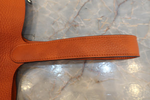 HERMES／エルメス ピコタンロックＭＭ トリヨンクレマンス フー Y刻印 ハンドバッグ 700070051