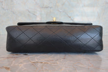 將圖片載入圖庫檢視器 CHANEL/シャネル マトラッセＷフラップＷチェーンショルダーバッグ ラムスキン ブラック/ゴールド金具 ショルダーバッグ 800070015

