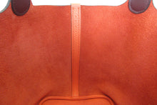 將圖片載入圖庫檢視器 HERMES／エルメス ピコタンロックエクラＭＭ トリヨンクレマンス/ヴォースイフト オレンジポピー/ボルドー A刻印 ハンドバッグ 700060090
