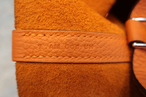 HERMES／エルメス ピコタンロックＭＭ トリヨンクレマンス フー Y刻印 ハンドバッグ 700070051