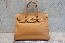 画像をギャラリービューアに読み込む, HERMES／エルメス バーキン35 アルデンヌ ナチュラル □B刻印 ハンドバッグ 700070025
