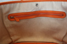 将图片加载到图库查看器，HERMES  GARDEN PARTY PM Negonda leather Orange □N刻印 Tote bag 800050089
