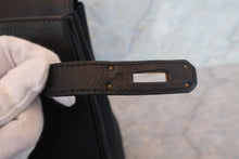 Load image into Gallery viewer, HERMES BIRKIN 30 Togo leather Black □H Engraving Hand bag 700120068
