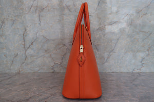 HERMES／エルメス ボリード35 ヴォーガリバー オレンジ □C刻印 ショルダーバッグ 700090121