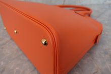 画像をギャラリービューアに読み込む, HERMES／エルメス ボリード35 ヴォーガリバー オレンジ □C刻印 ショルダーバッグ 700090121
