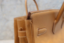 画像をギャラリービューアに読み込む, HERMES／エルメス バーキン35 アルデンヌ ナチュラル □B刻印 ハンドバッグ 700070025
