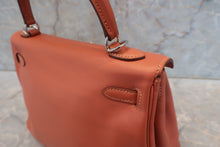 将图片加载到图库查看器，HERMES KELLY 25 Swift leather Rosy □L刻印 Shoulder bag 600080125
