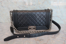 将图片加载到图库查看器，CHANEL/香奈儿 Leboy 链条包 羊皮 Black/Silver hadware(黑色/银色金属) 肩背包 800070008
