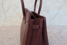 Load image into Gallery viewer, HERMES BIRKIN 25 Graine leather Brown □K Engraving Hand bag 800010041
